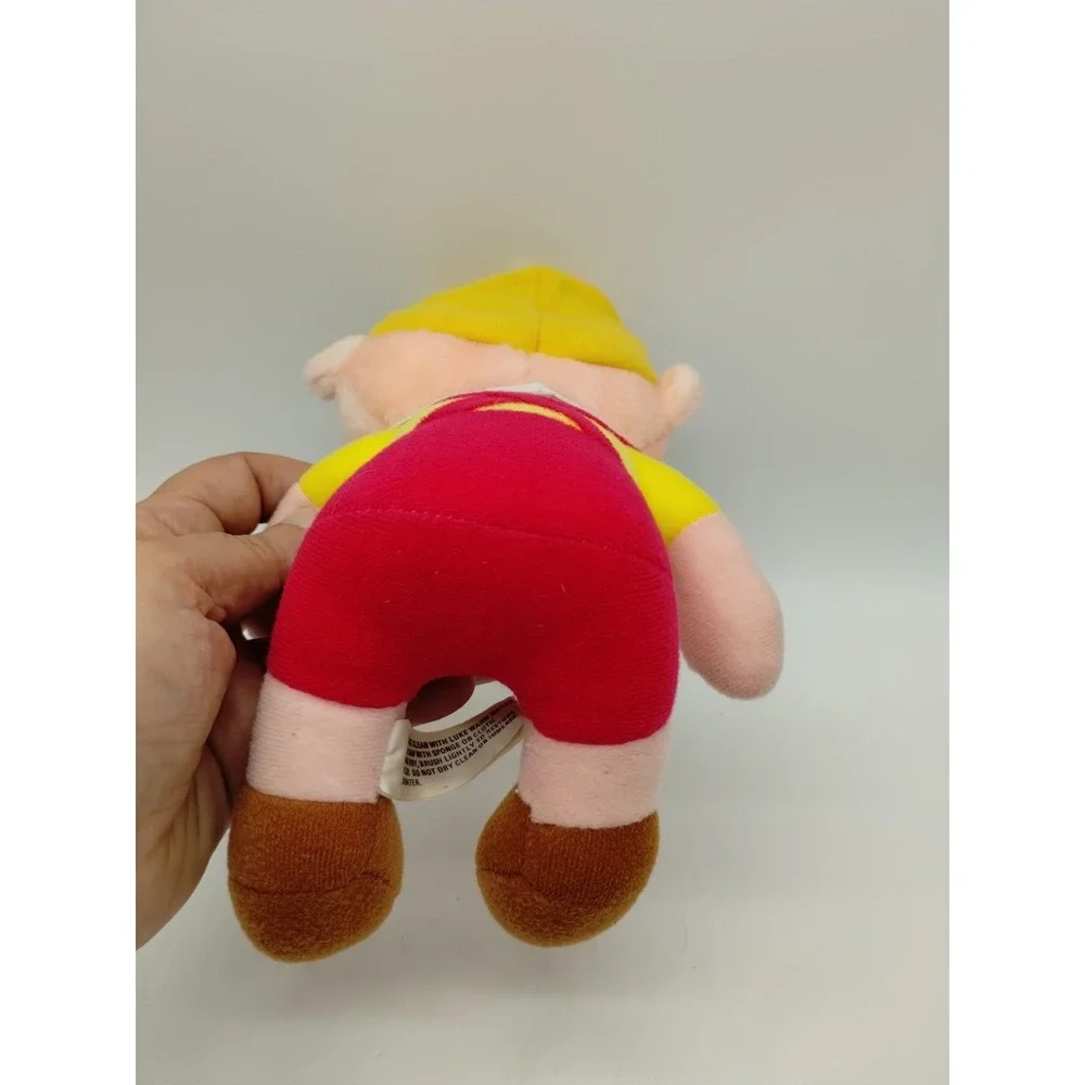 Vintage Disney Pinocchio Plush Doll Taiwan Walt Disney Productions 1980s Stuffed